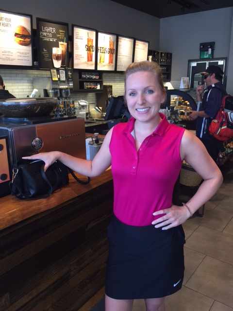 Nicole from Labatt's at Starbucks