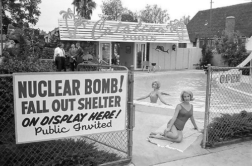 bomb shelter with lovelies