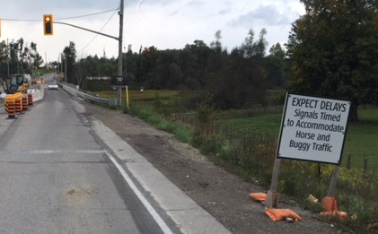 delays for horse and buggy